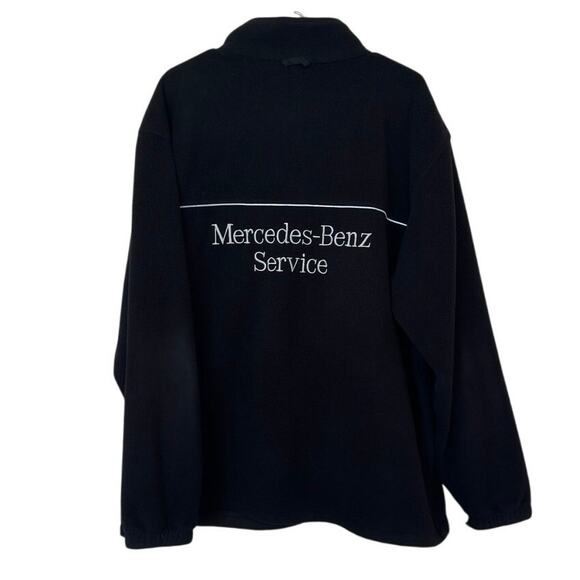 Aramark Mercedes-Benz Service Zip-Up Fleece Jacket Size 2XL Workwear Winter - Picture 2 of 9